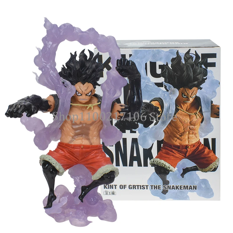 

One Piece Monkey D Luffy Kint of Grtist the Snakeman ПВХ экшн-фигурка игрушки Аниме Luffy Gear 4th King Kong Коллекционная модель