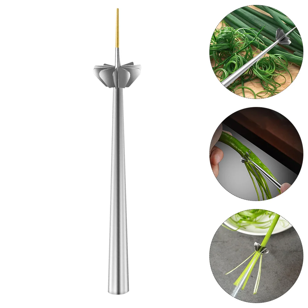 

Green Onion Scallion Grater Hand Tools Scallion Slicer Onion Shredder Vegetables