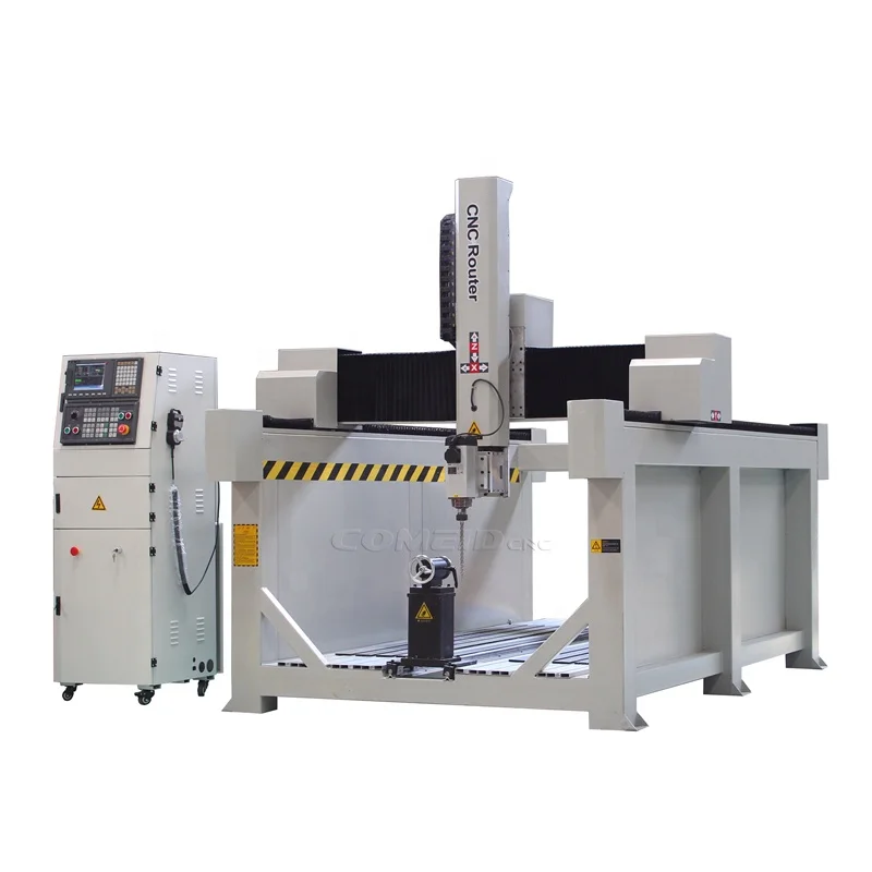 

1300*2500mm EVA Shape Moulding Vertical Sponge High Z 4Axis EPS CNC Router Foam Cutting Machinery