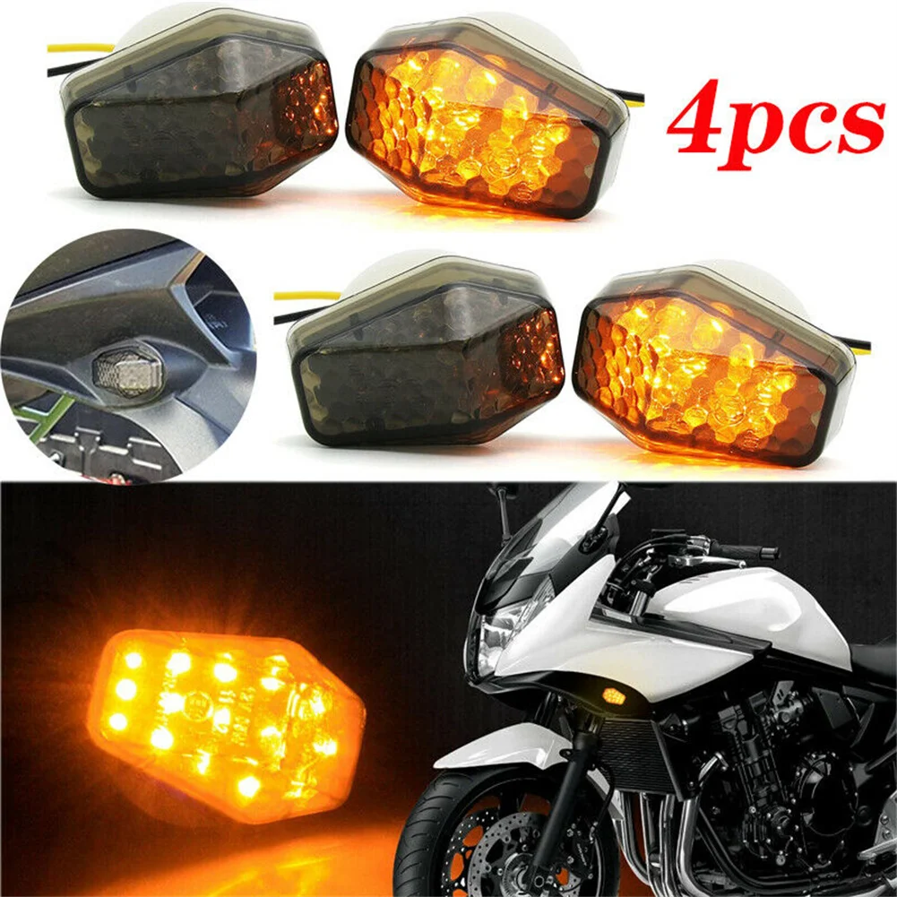 

General 4x Amber 12V LED Flush Mount Turn Signal Lamp Light For Suzuki SUZUKI GSXR750 GSXR600 GSXR1000 I Bandit 600S 1200S