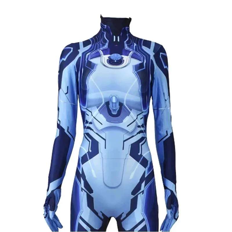 Фото Wiwiwi 123Halo Cortana Косплей Костюм Зентаи Костюм Игра Девушки Женщины Женские Боди Хэллоуин Дети Взрослые Комбинезоны №3