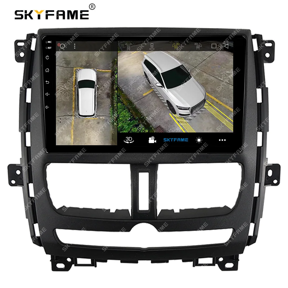 SKYFAME автомобильная рамка адаптер для фасции Android радиоприемник комплект панели
