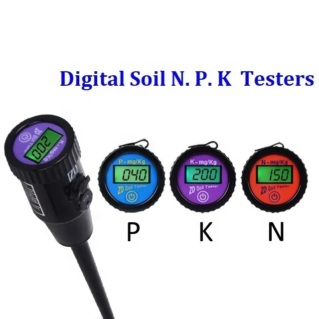 

Portable Digital Soil NPK Fertility Test meter