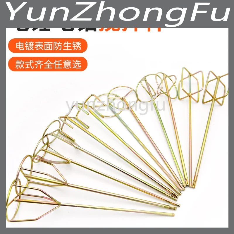 

Stirring rod electric drill putty powder stirring rod paint twisting machine artifact household electric cement mixing mortar