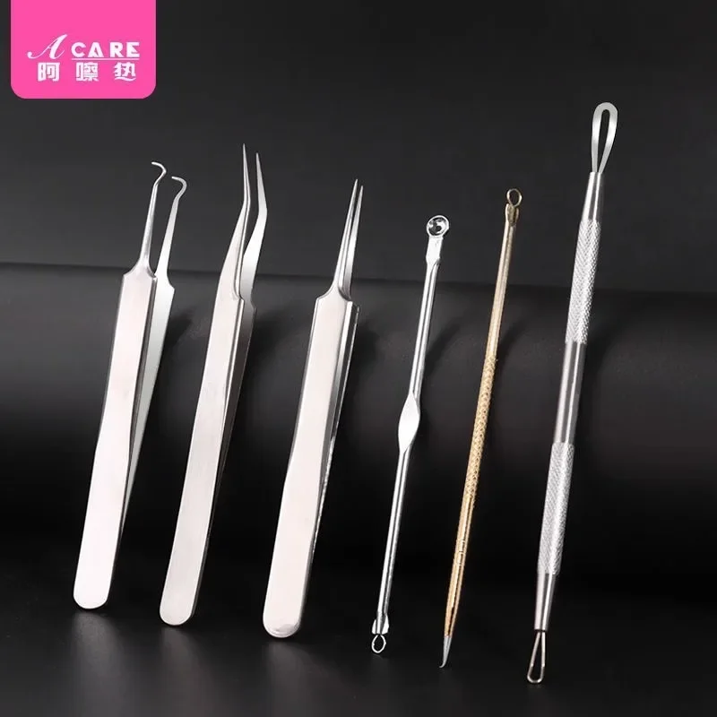DX01/Слеточный пинцет/A1PQ0-Шпилька для прыщей бытовые портативные иглы от с закрытым