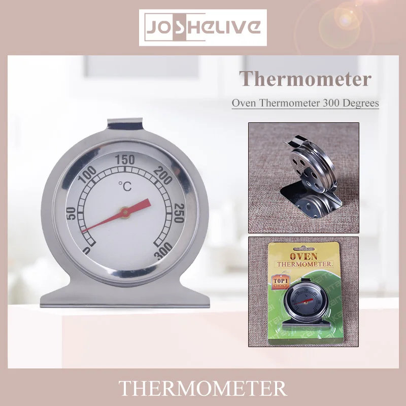 

300°C Stainless Steel Oven Thermometer Kitchen Food Bread Meat Household Good Oven Cookware BBQ Tool Kitchen Gadgets Accessories
