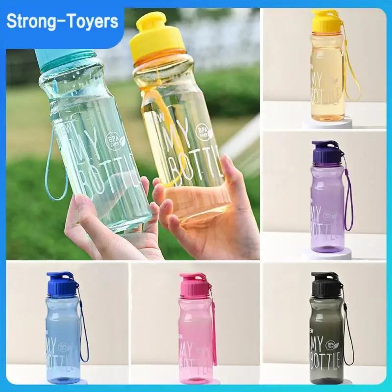 

Sports Kettle Large Capacity Outdoor Water Bottle Color Transparent Gift Plastic Cold Water Cup Wholesale Portable And Compact