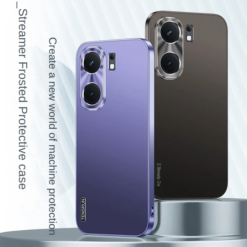 Роскошная матовая задняя крышка из алюминиевого сплава для vivo iQOO Neo9 с защитой от