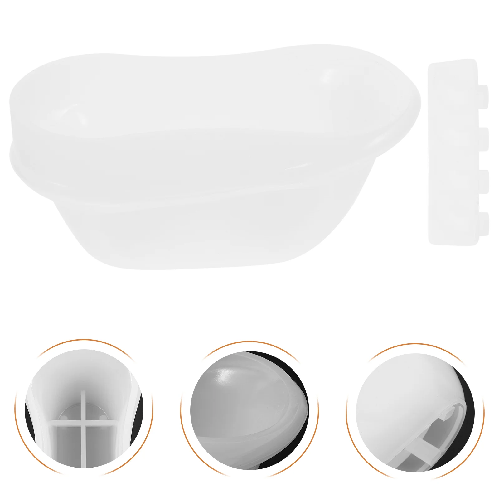 

Silicone Bathtub Crafts Diy Mold Tray Making Epoxy Molds Resincasting Coaster Craft Supplies