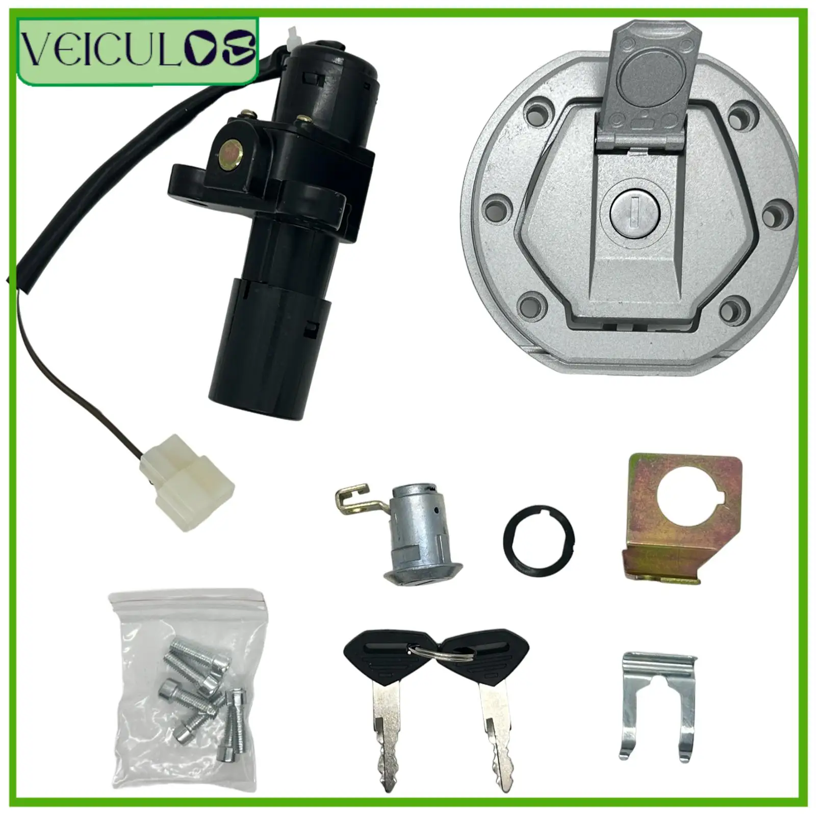 1 комплект замка переключателя для мотоциклов Bajaj Pulsar NS200 аксессуары запасные