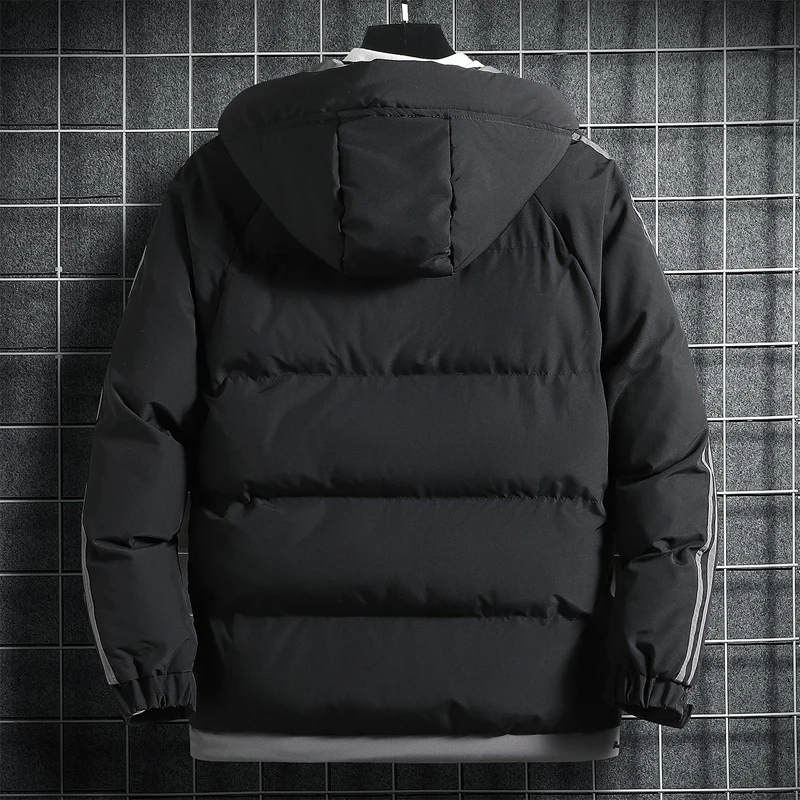 2022 Autumn Winter New Down Jacket Men's Hooded Thickened Warm Jacket Men's Fashion Casual Padded Jacket Men's Jacket Clothing