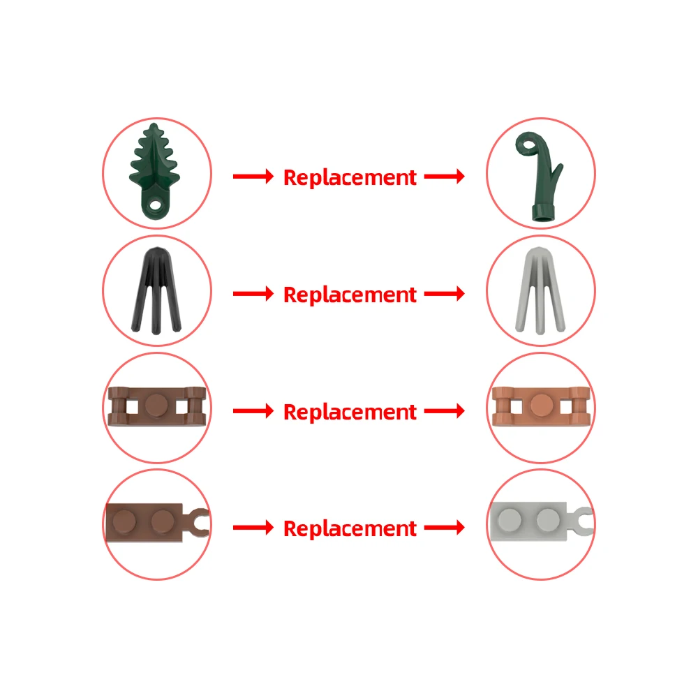 Строительные блоки Raptor 269 деталей