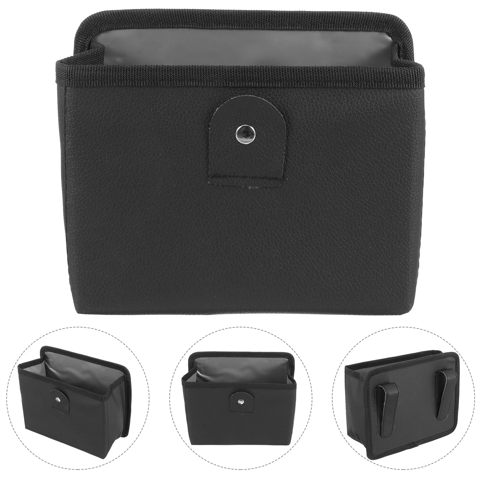 

Car Garbage Can Folding Waste Bucket Automotive Garbage Can Mini Trashcan