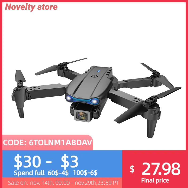 

2023 New E99 RC Mini Drone 4K 1080p Dual Camera WIFI FPV Aerial Photography Helicopter Collapsible Quadcopter Outdoor Indoor Toy