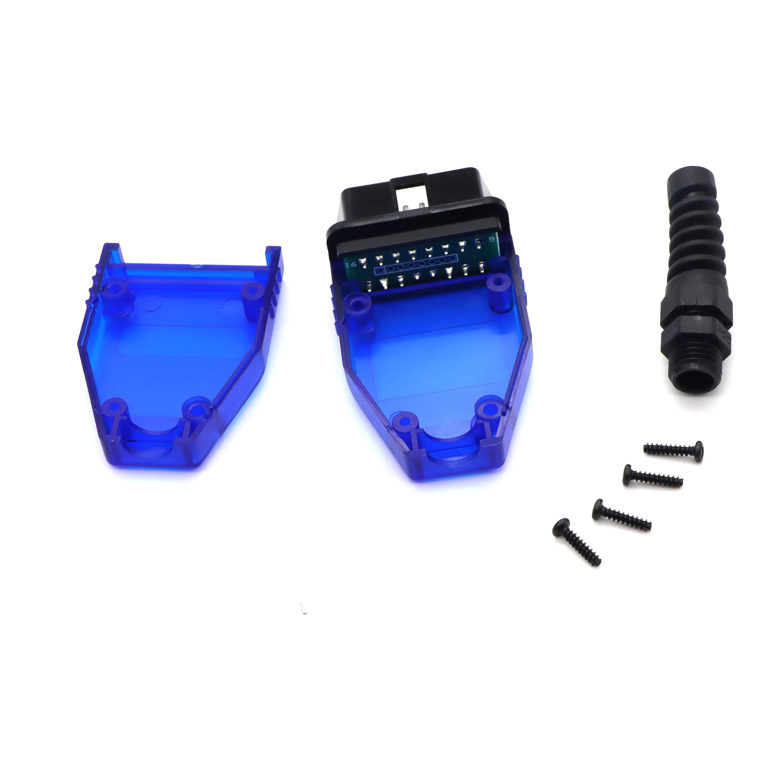 FINETRIP 1 компл. Высокое качество Универсальный 16-контактный разъем OBDii OBD2 J1962
