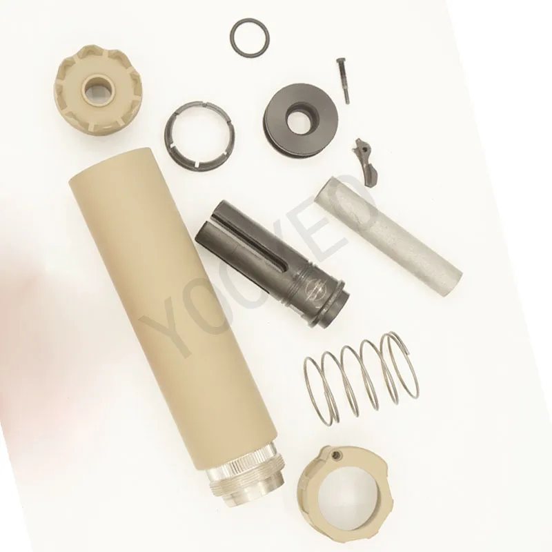 

14mm Reverse Thread 135mm/165mm CNC M14x1L Quick Release Switch Filter Version Gelsoft Shooting Accessories Black Sand