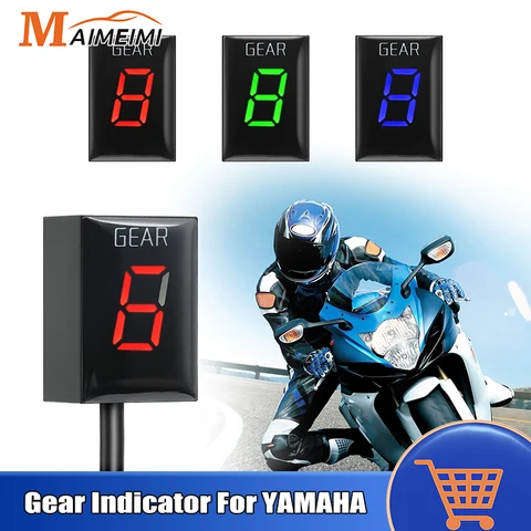 Для Yamaha YZF R1 R6 FZ8 Mt03 MT-01 Fzs600 XJR400 FZ400 FZ6 Xv1900a Ys250 Xv1600A Xj6 Разъем для установки 1-6 индикатор скорости