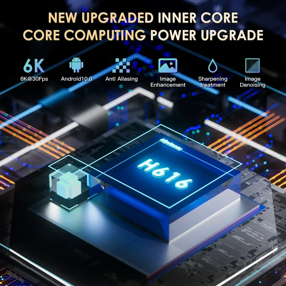 H20PRO Smart Android TV Box 10.0 2 ГБ 16 4 и 5G WIFI 4K Play Store Очень быстрый медиаплеер 1080P ТВ-приставка