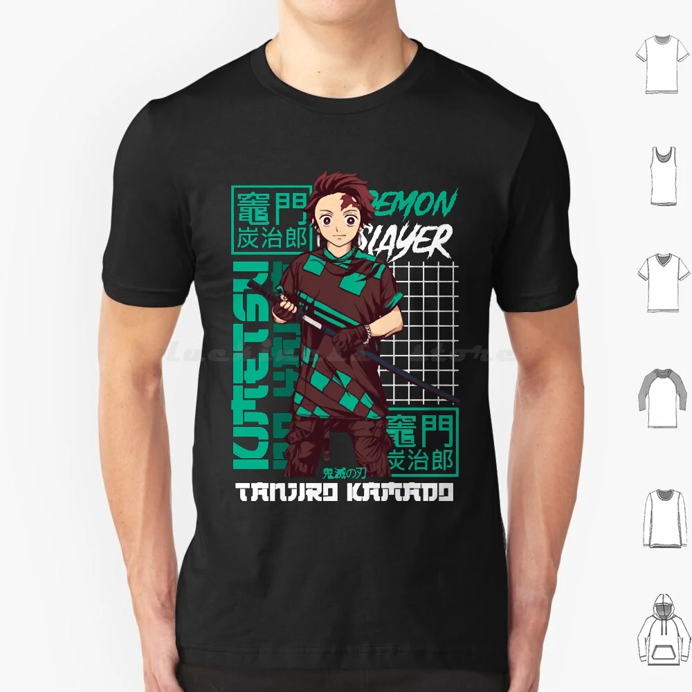 Tanjiro Kamado Kimetsu No Yaiba T Shirt 6xl Cotton Cool Tee F14 Tomcat Patches Pilot Fighter Fighterjet Military