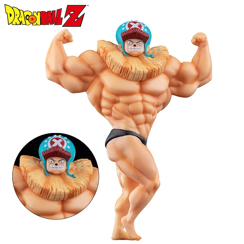 

20cm One Piece Anime Tony Tony Chopper Figurine Muscle Chopper PVC Action Figure Collection Statue Model Toys Kids Best Gift