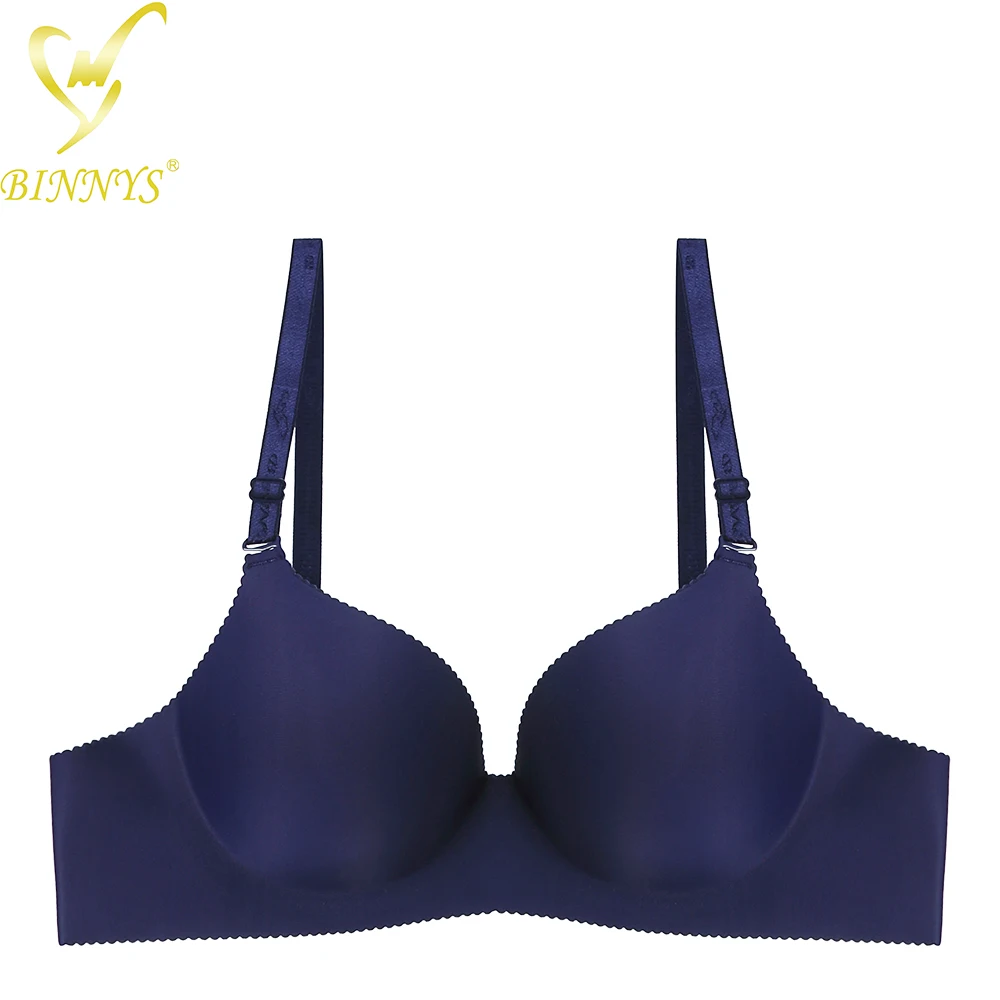 

Women's A Cup Comfortable Solid Soutien Gorge Brasier Bracier De Mujer Sujetador Sutiene Backless Push Up Padded Cotton Bra