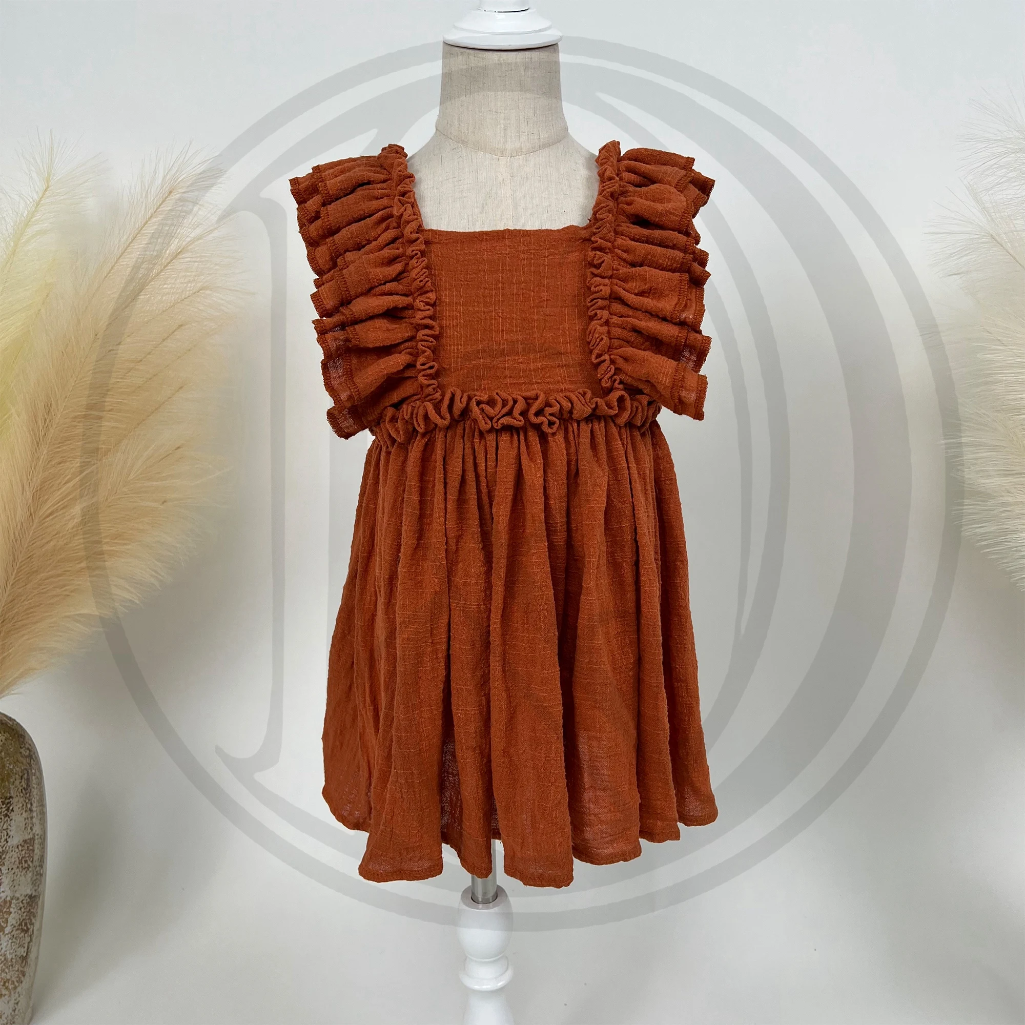 Платье для мамы и дочки Don &amp Judy винтажное Хлопковое платье в стиле бохо