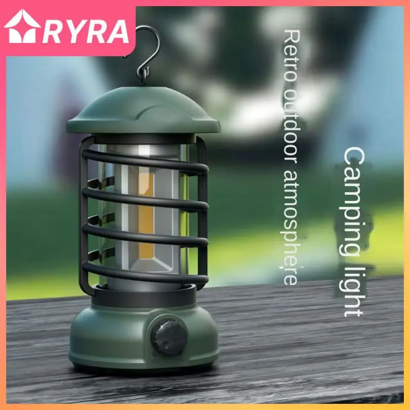 

Наружный водонепроницаемый фонарь для кемпинга, портативная атмосферная лампа для палатки, Подвесная лампа, оборудование для кемпинга, Под...