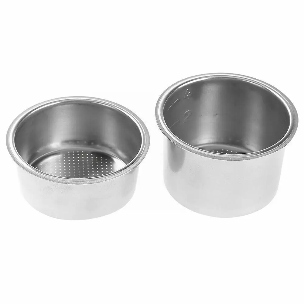 

51mm 1/2/4 Cups Filter Replacement Filter Basket For Coffee Bottomless Espresso Machine Parts Filter For Drip Coffee Maker G7M2