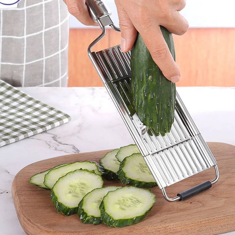 

Shredder Cutter Stainless Steel Portable Manual Vegetable Slicer Easy Clean Grater With Handle Multi Purpose Home Kitchen Tool
