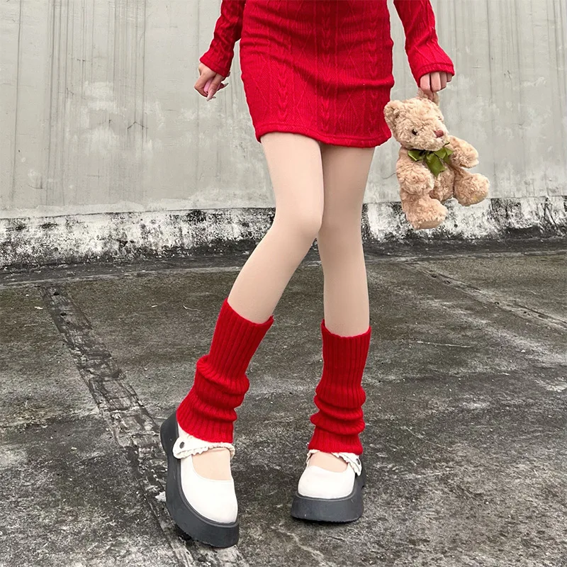 Лидер продаж милые трикотажные носки в японском стиле &quotЛолита&quot шерстяные