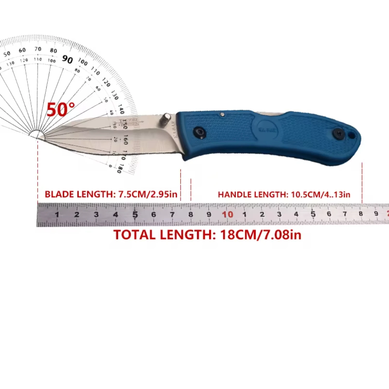 Kabar Dozier Lockback Hunter Складной карман 4062 Ручки Ka-