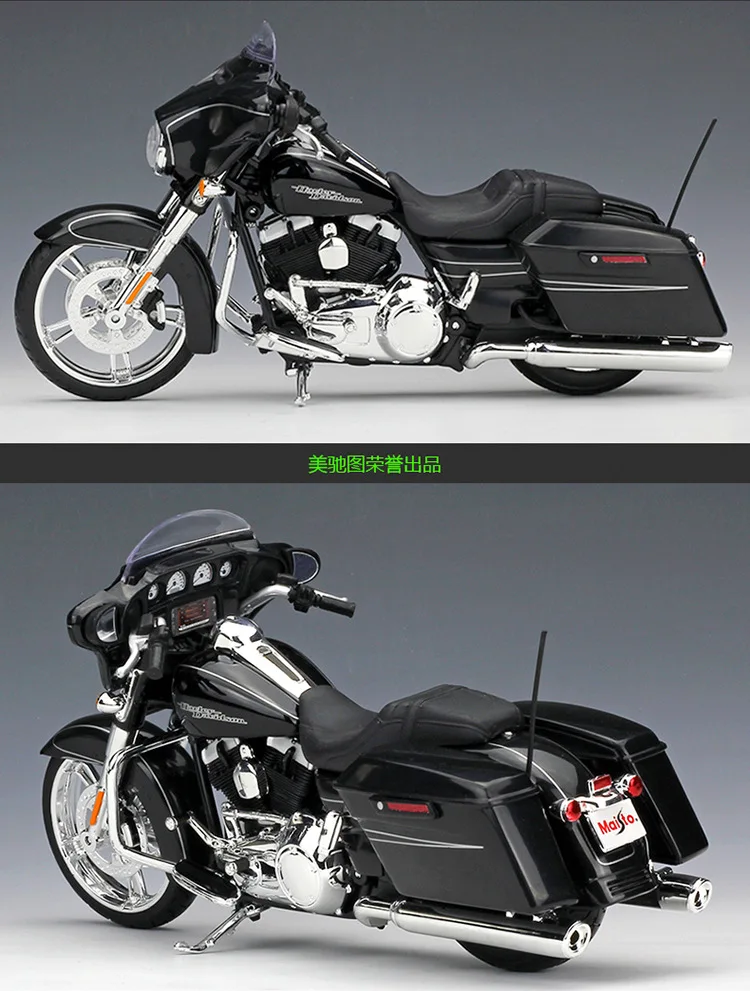 Maisto 1:12 Харлей-Дэвидсон 2006 DYNA Street Bob Мотогп Мотоцикл Модель Сувенир Мини Мото Коллекционная