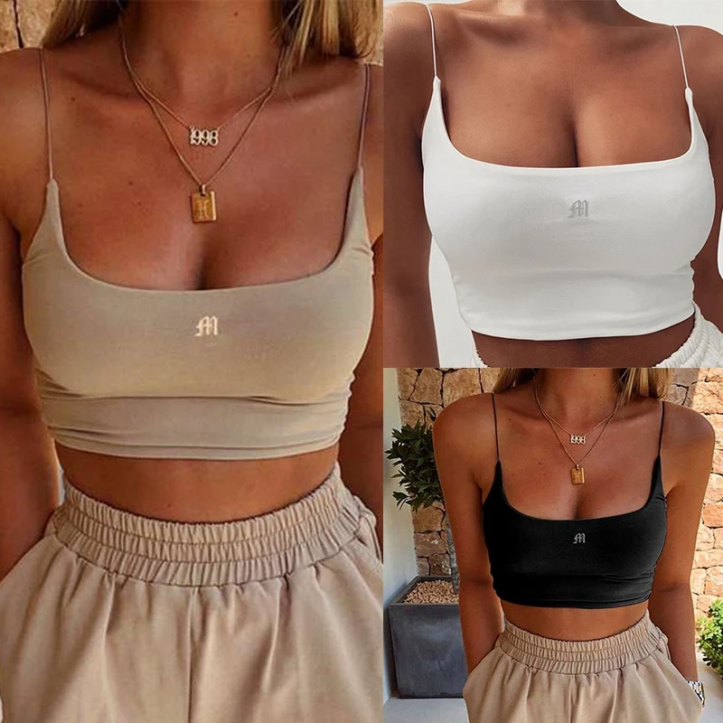 

Сексуальные спортивные уличные кроп-топы без рукавов для фитнеса