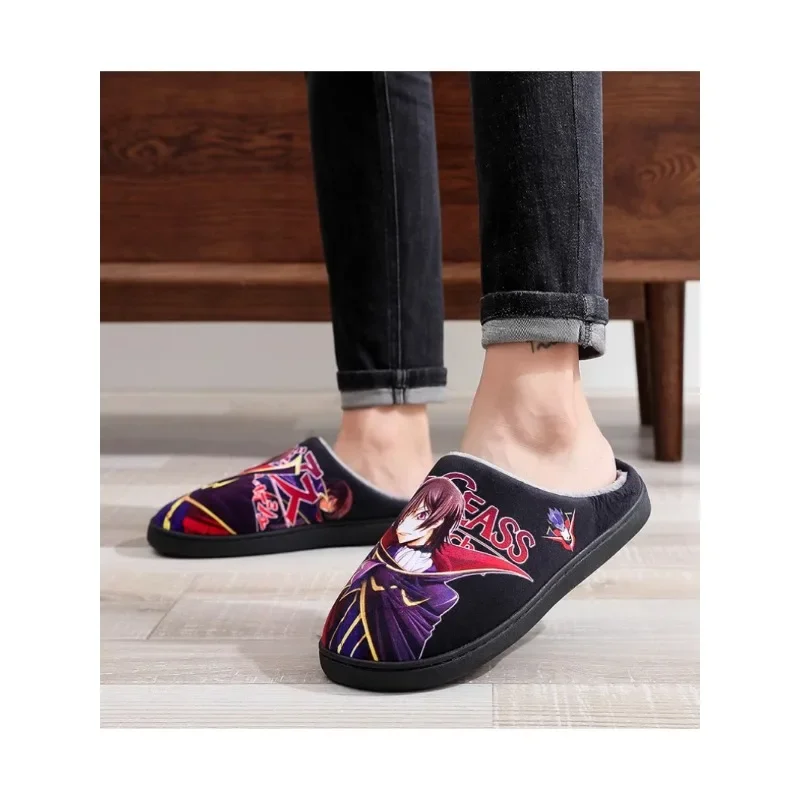 ONE PIECE теплые плюшевые пантофоле для косплея с героями мультфильмов Coppia домашние