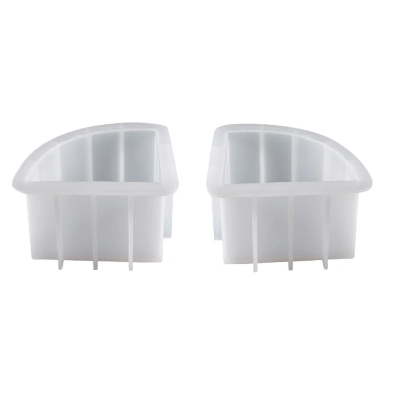 

Формы для книг из смолы, 2 шт., органайзер для книг из силикона, настольный органайзер, украшение для офиса и дома