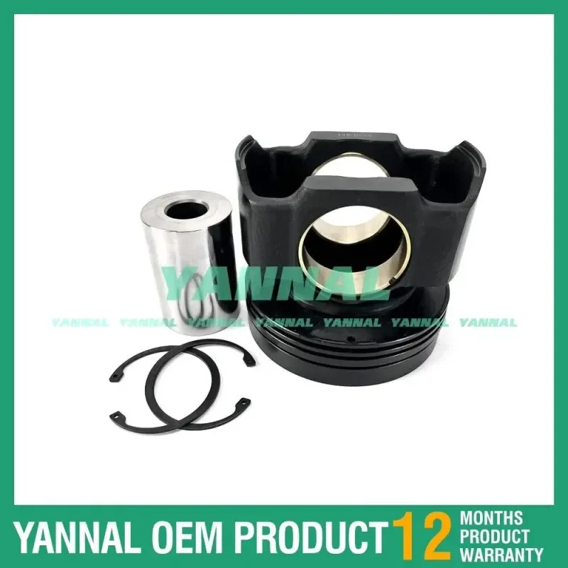 Новый 6 шт. 448-0574 поршень со штифтом для деталей двигателя Caterpillar 3516C