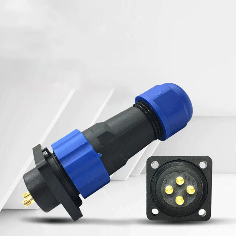 Водонепроницаемый авиационный штекер IP68 sd20 гнездо стыковое соединение 1-14 ядер
