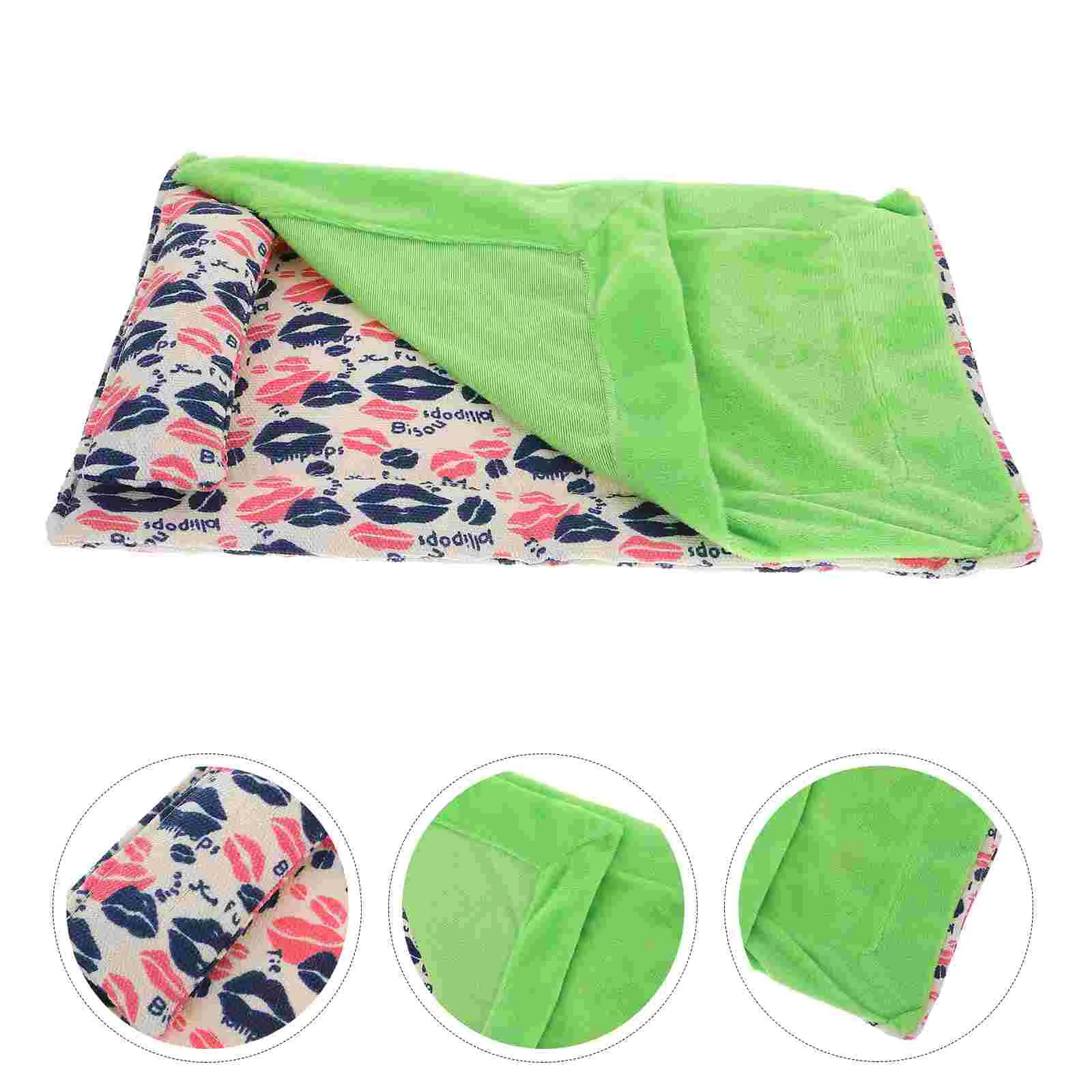 

Blanket Crawling Sleeping Bag Reptile Little Animals Sleeping Bed Bearded Dragon Bed for Home Winter