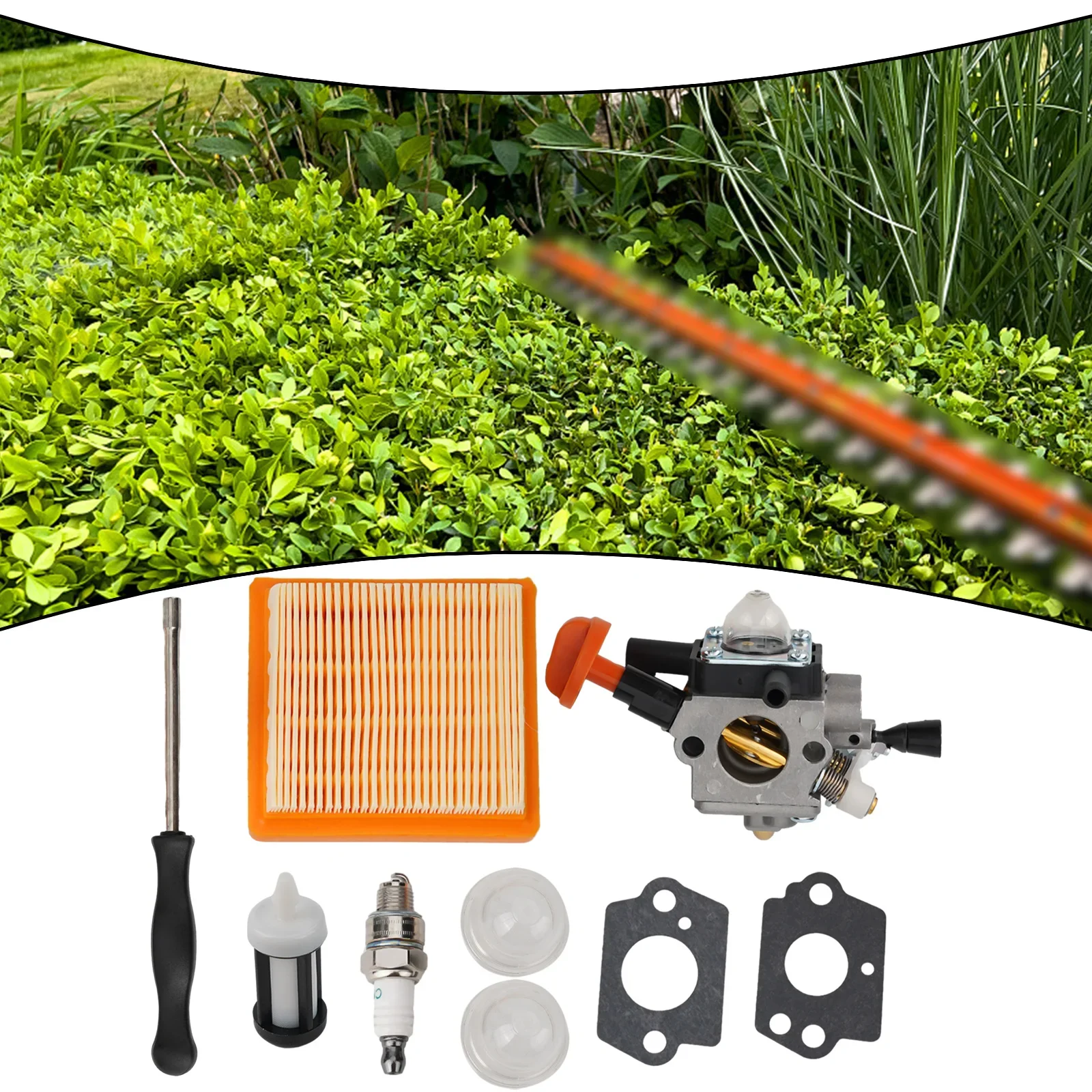 Карбюратор для FS131R HT133 HT131 KM131R FS311 идеально подходит и функциональен