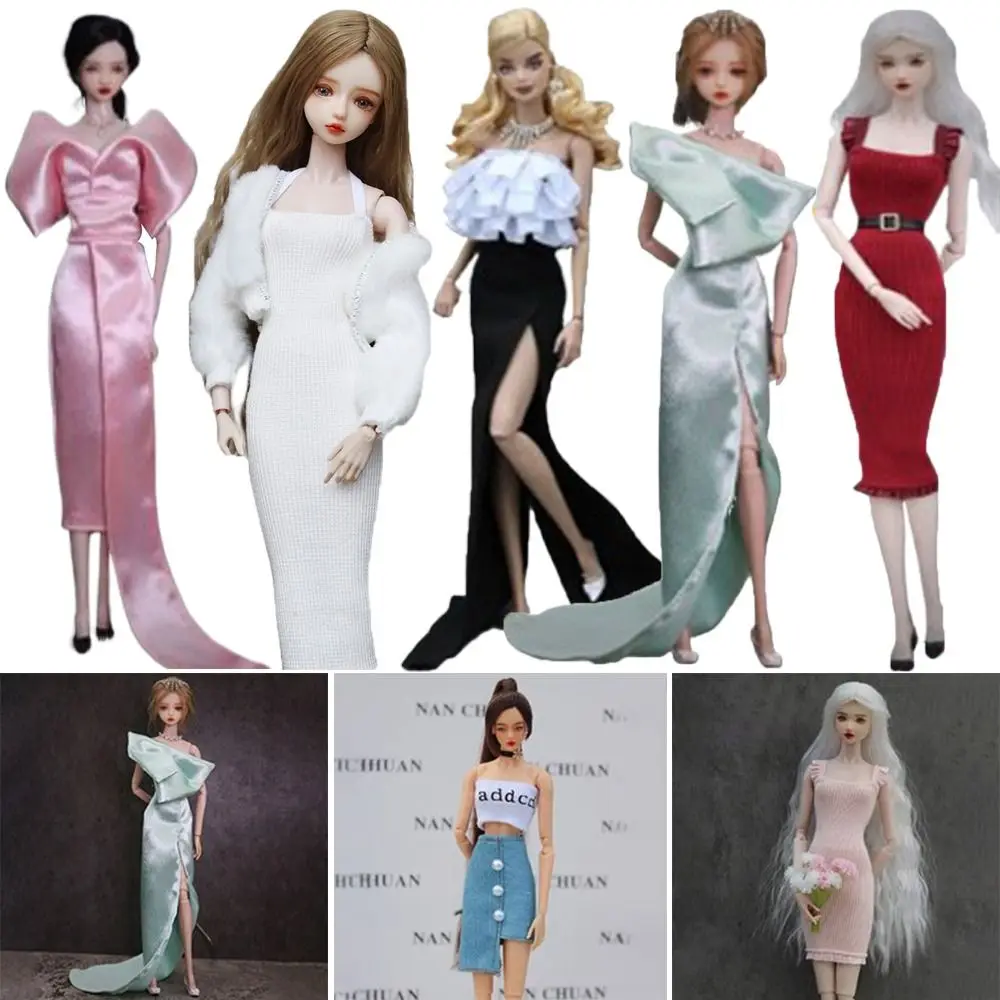 

Модная элегантная женская одежда, платья для куклы 30 см, повседневная одежда, одежда принцессы для кукол 1/6 BJD, аксессуары «сделай сам»