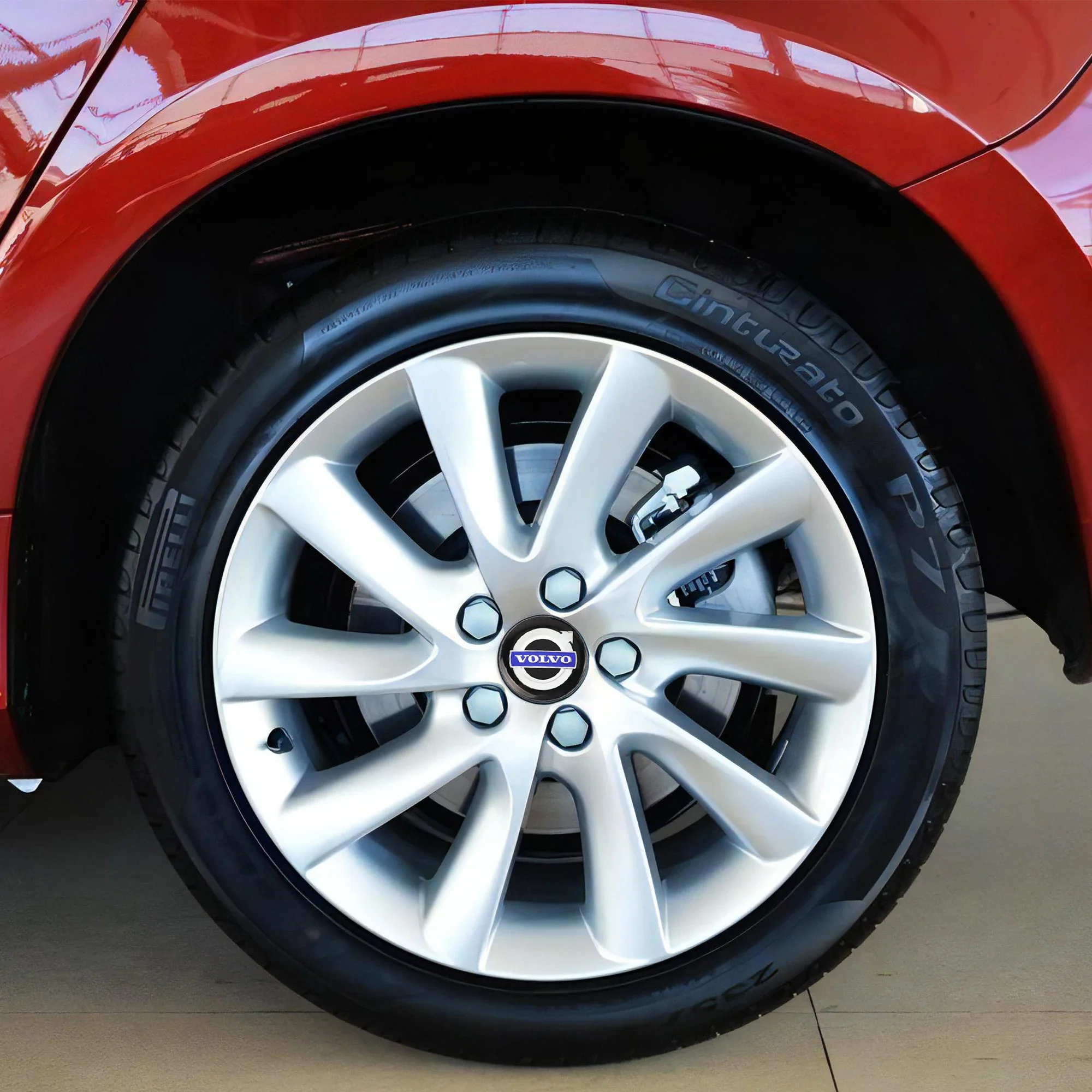 4 шт. 64 мм центральная крышка ступицы колеса автомобиля значок для Volvo XC90 S60 V40 XC60 S80