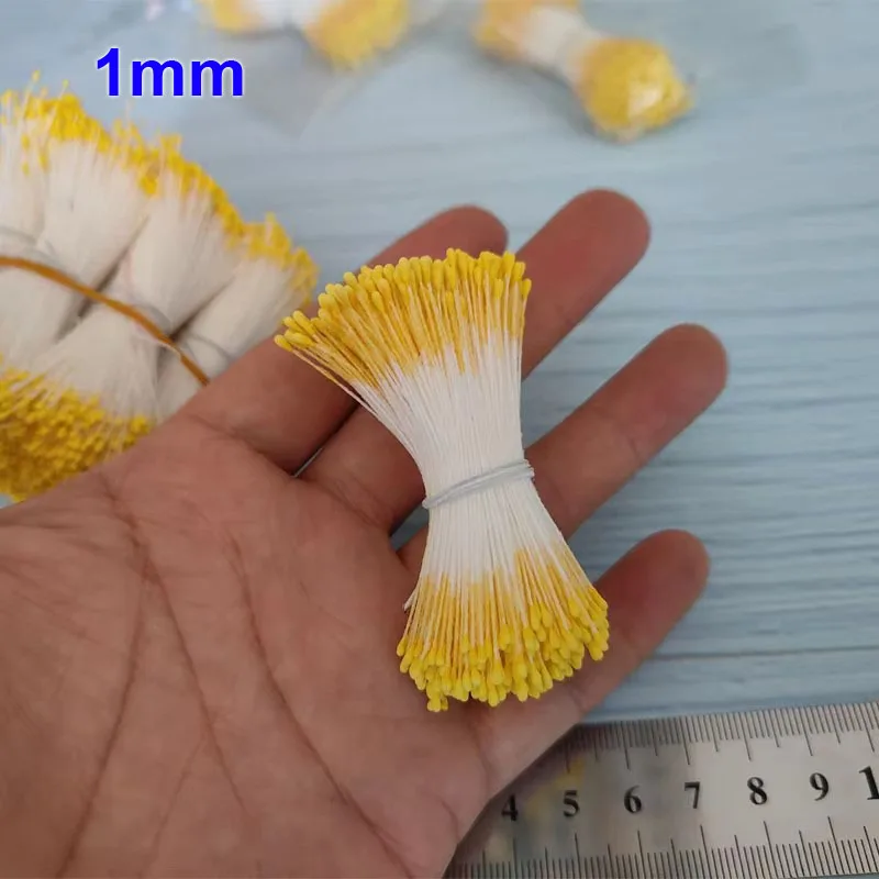 

Ретро матовые двойные головки мини цветок тычинка пестик 350 шт