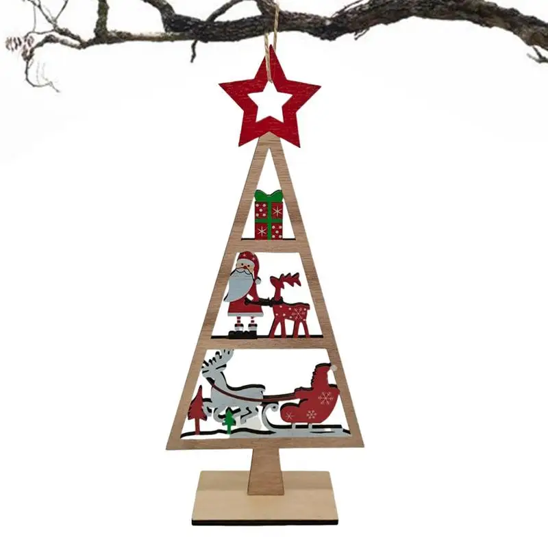 Рождественские деревянные вывески Деревянные подвесные с Рождеством DI Y Слова