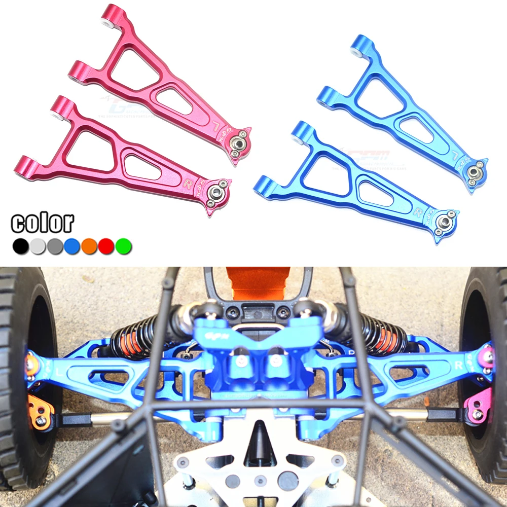 

GPM Losi 1/10 Baja Rey RTR 4WD Desert Racer LOS03008 Metal Aluminum alloy Front Upper arm Swing arm Front Upper A arm