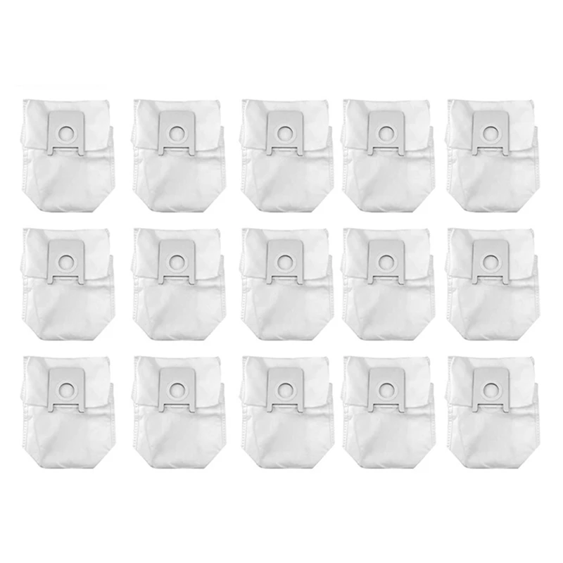 

15Pcs For Xiaomi Roidmi EVE Plus Dust Bag Replacement Parts Robot Vacuum Cleaner Garbage Storage Bag Accessories