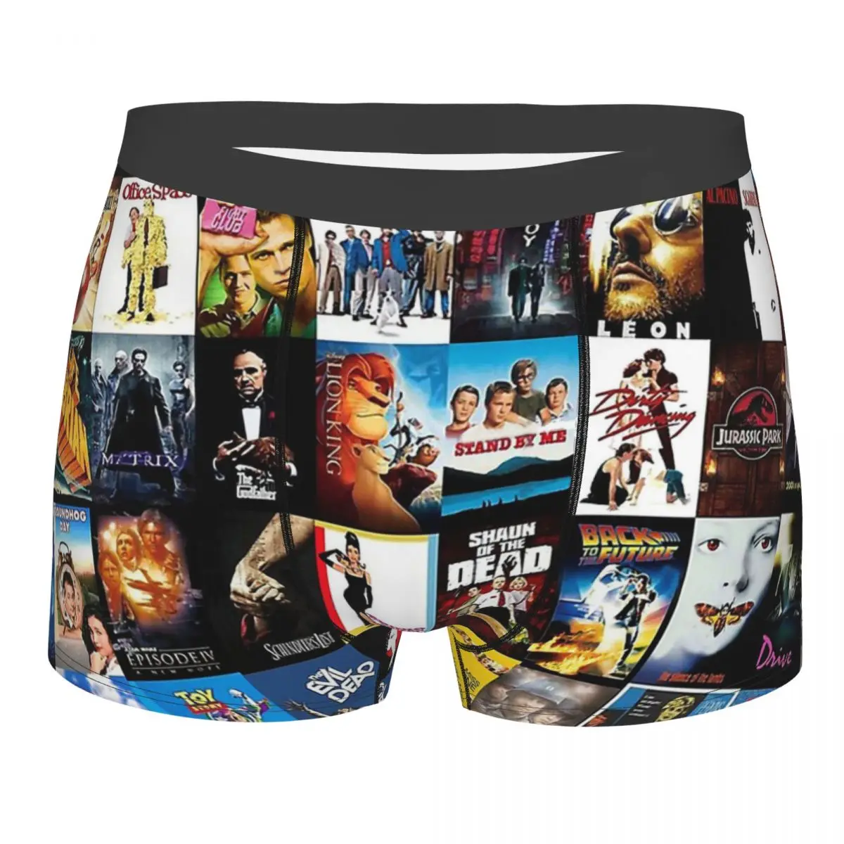 

Movie Pattern Underpants Breathbale Panties Men's Underwear Ventilate Shorts Boxer Briefs