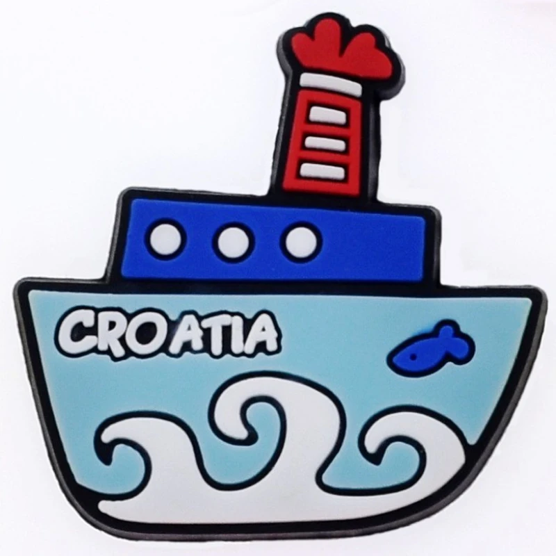 22PCS Shoe Charms for Croc Charms PVC Cute Cartoon Vehicle Shoe Decoration Pins Shoe Accessories Pack Jibz for Girl Boy gif