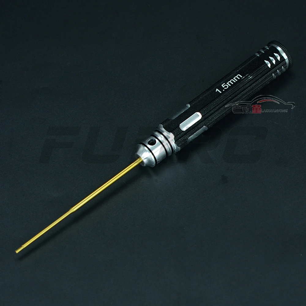 

Износостойкая Шестигранная Отвертка 1,5 мм, 2,0 мм, 2,5 мм, 3,0 мм с титановым покрытием, ручные винты, инструменты для ремонта радиоуправляемых мо...