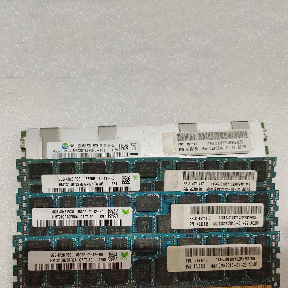 1 шт. для IBM RAM X3850 X5 X3950 8 Гб ECC 49Y1399 49Y1417 47J0138 Серверная память высокого качества 8G 4RX8