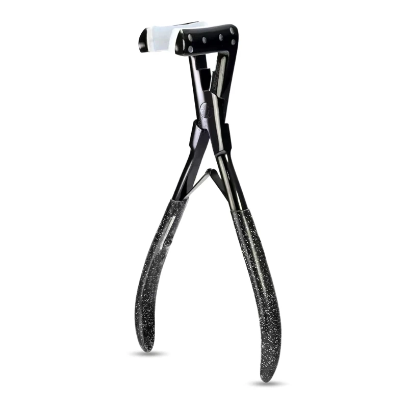 

M17D Stainless Steel Hair Extension Pliers Tape in Human Hair Extensions Tool Easily and Gently Hair Extensions Pliers